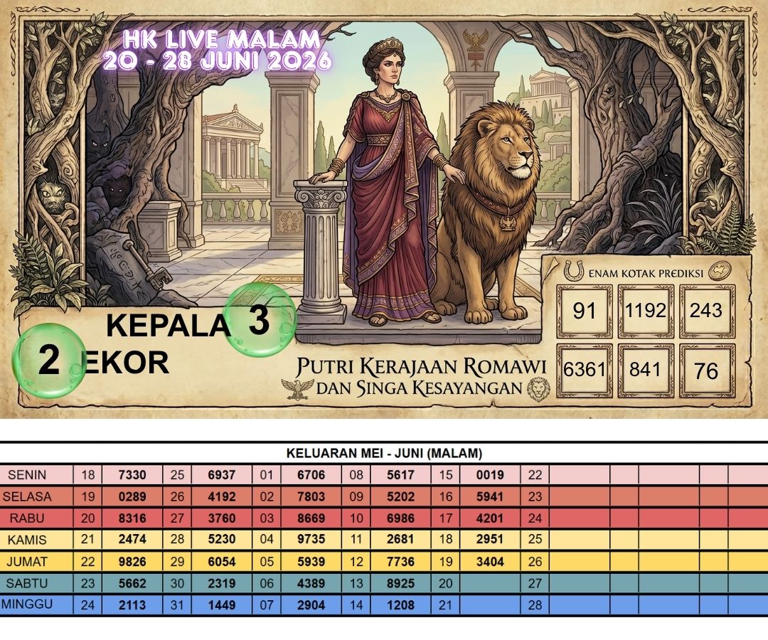 HK LIVE MALAM 20 - 28 JUNI 2026